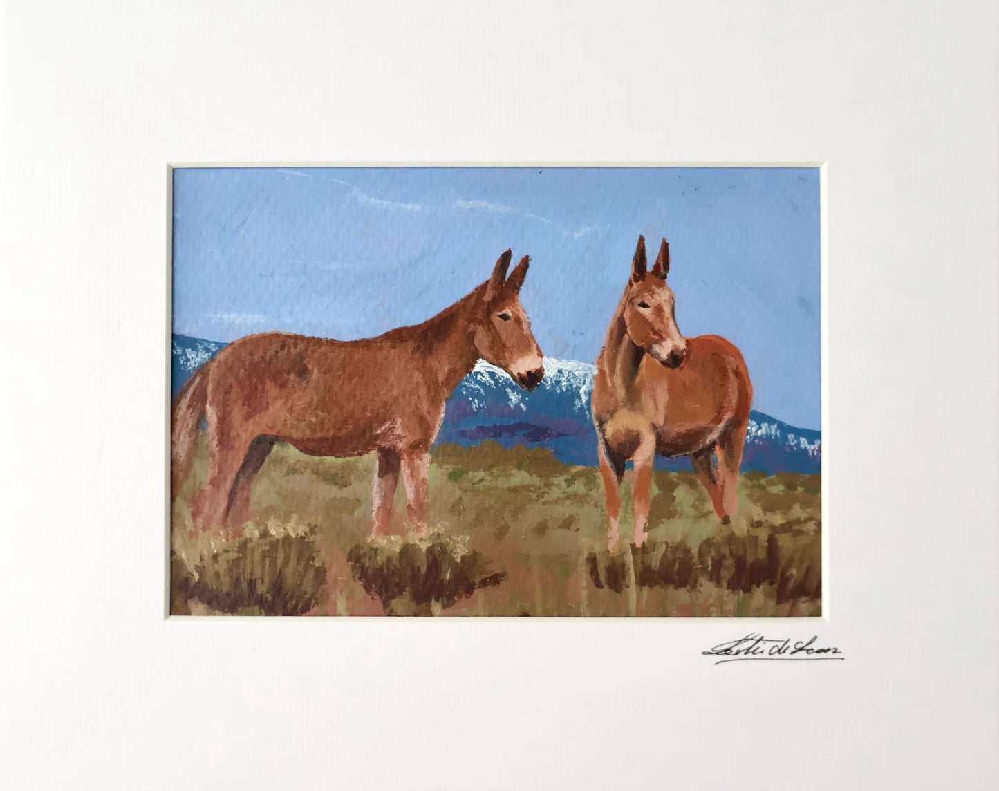 Colorado Mules Study - Original