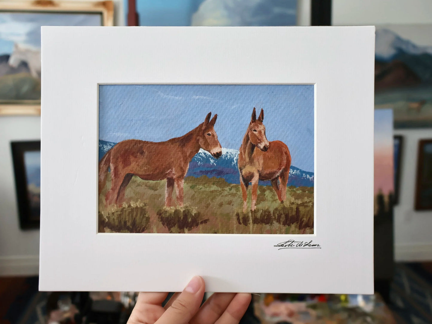 Colorado Mules Study - Original