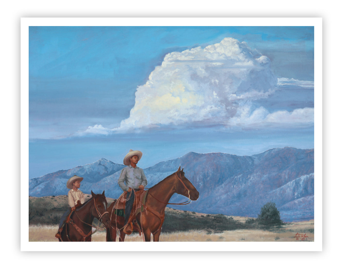 Along The Line - Limited Edition Print