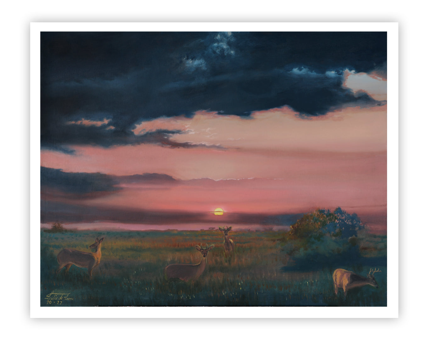 Sunset In The West - Limited Edition Print