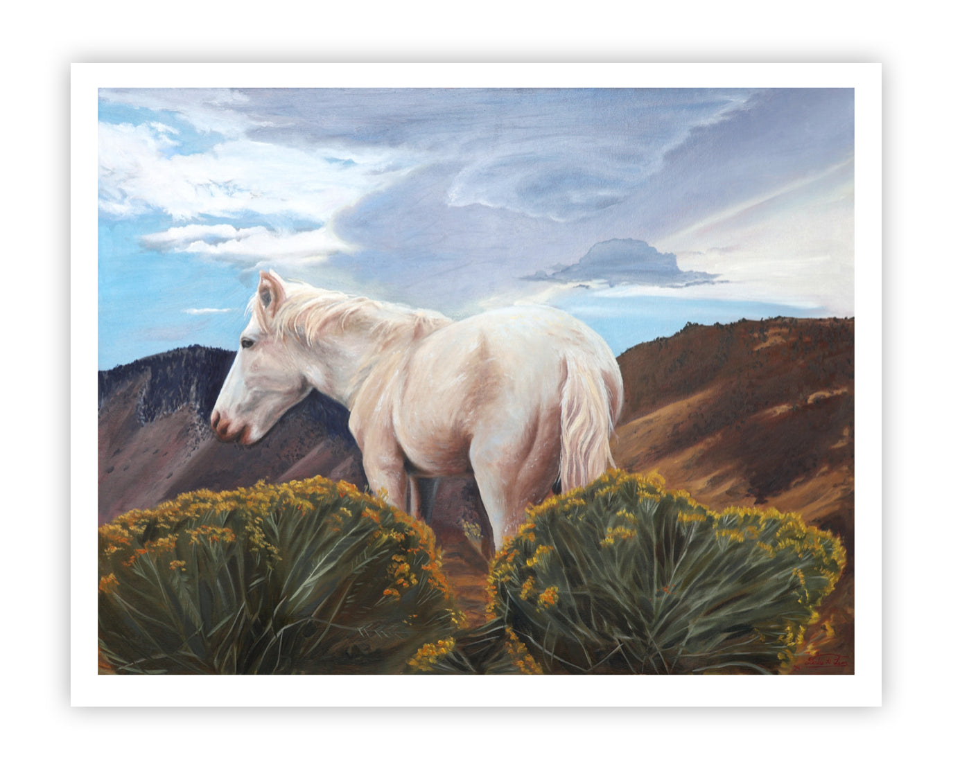 A Horse With No Name - Limited Edition Print