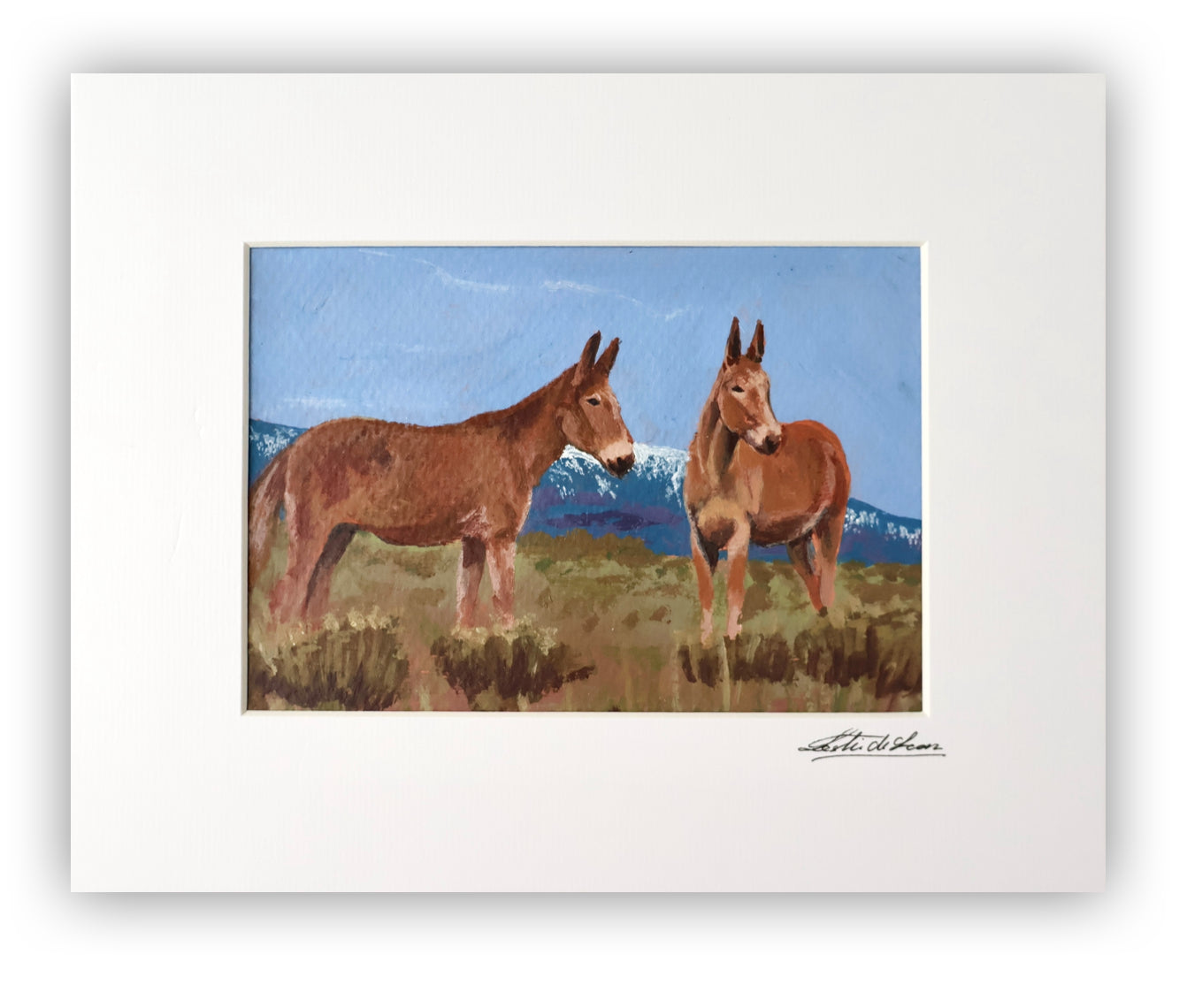 Colorado Mules Study - Original